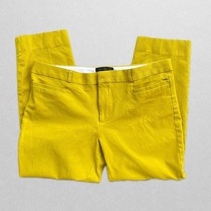 Banana Republic Chartreuse Sloan Fit Pant